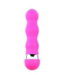 Mini Vibromasseur ondulé 11 cm - BOZ025PNK